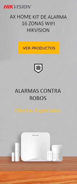 AX HOME KIT DE ALARMA WIFI 16 ZONAS HIKVISION