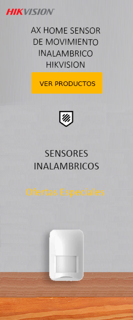 SENSOR DE MOVIMIENTO INFRARROJO AX HOME HIKVISION