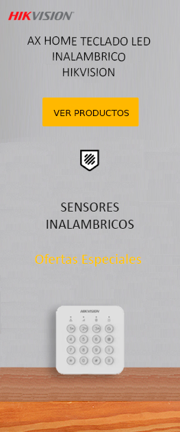 TECLADO LED INALAMBRICO AX HOME HIKVISION