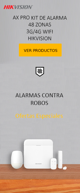 AX PRO KIT DE ALARMA 3G 4G WIFI 48 ZONAS HIKVISION