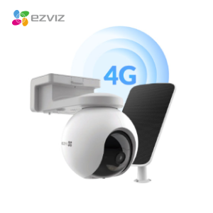 CAMARA PT IP EXTERIOR 3MP 2K 4G CON BATERIA Y PANEL SOLAR EZVIZ EB8