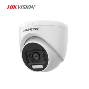 CAMARA TURRET ANALOGICA SMART HYBRID LIGHT INTERIOR 5MP 3K HIKVISION