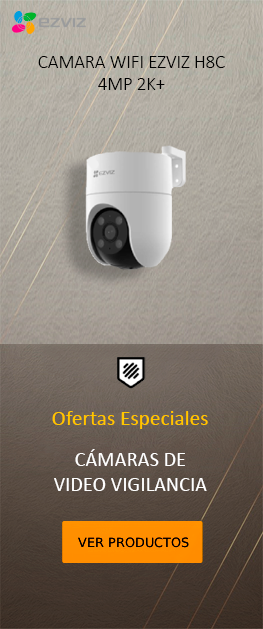 CAMARA PT IP EXTERIOR 4MP 2K PLUS WIFI EZVIZ H8C