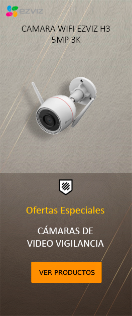 CAMARA BULLET IP EXTERIOR 5MP 3K WIFI EZVIZ H3C