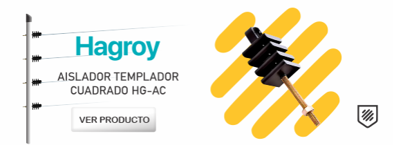AISLADOR TEMPLADOR  CUADRADO HAGROY HG AC