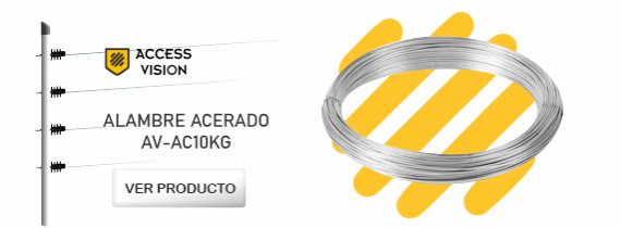 Alambre Acerado Para Cerco Eléctico De 10kg  