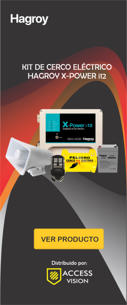 KIT DE ELECTRIFICADOR DE CERCO ELECTRICO HAGROY X POWER I12