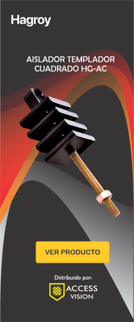 AISLADOR TEMPLADOR  CUADRADO HAGROY HG AC