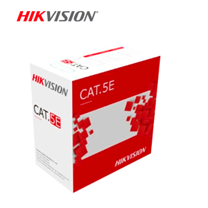 CAJA DE CABLE UTP 4 PARES CATEGORIA 5E EXTERIOR HIKVISION
